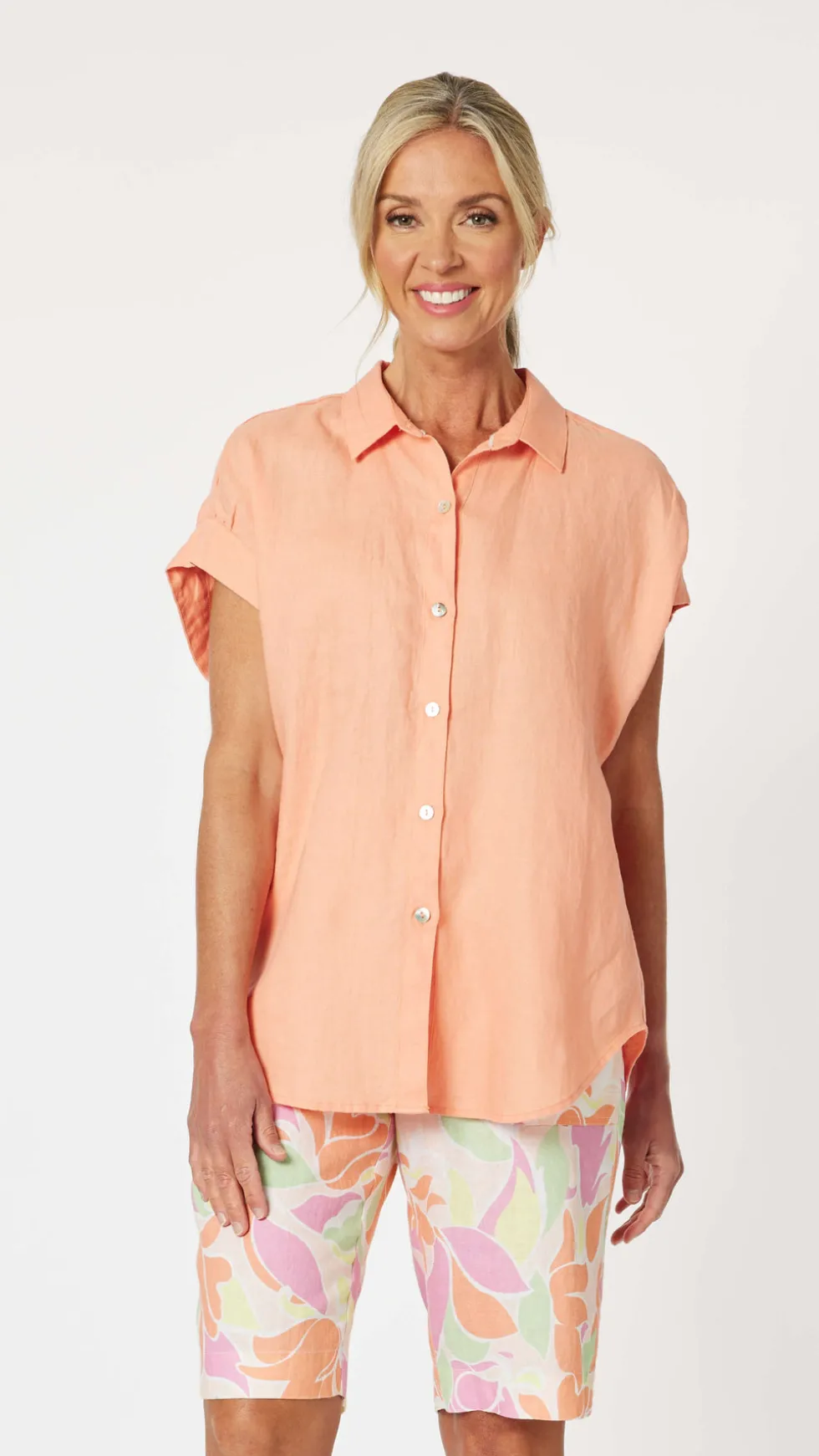 millie-linen-shirt-mandarin-OhMaSKtD-0.webp Shirts Edit|Gordon Smith>Gordon Smith Millie Linen Shirt - Mandarin