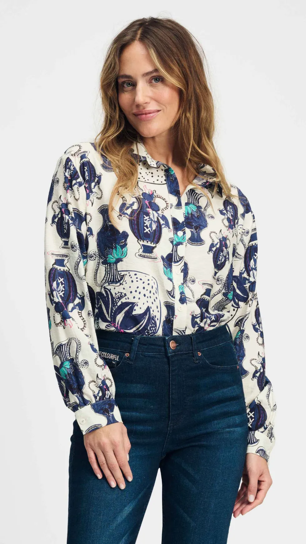 milly-vase-blouse-cream-YwhgpzNa-0.webp Blouses|POM Amsterdam>POM Amsterdam Milly Vase Blouse - Cream