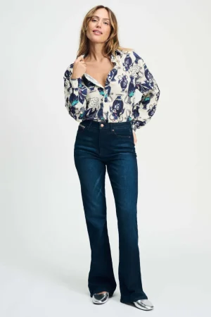 Blouses|POM Amsterdam>POM Amsterdam Milly Vase Blouse - Cream