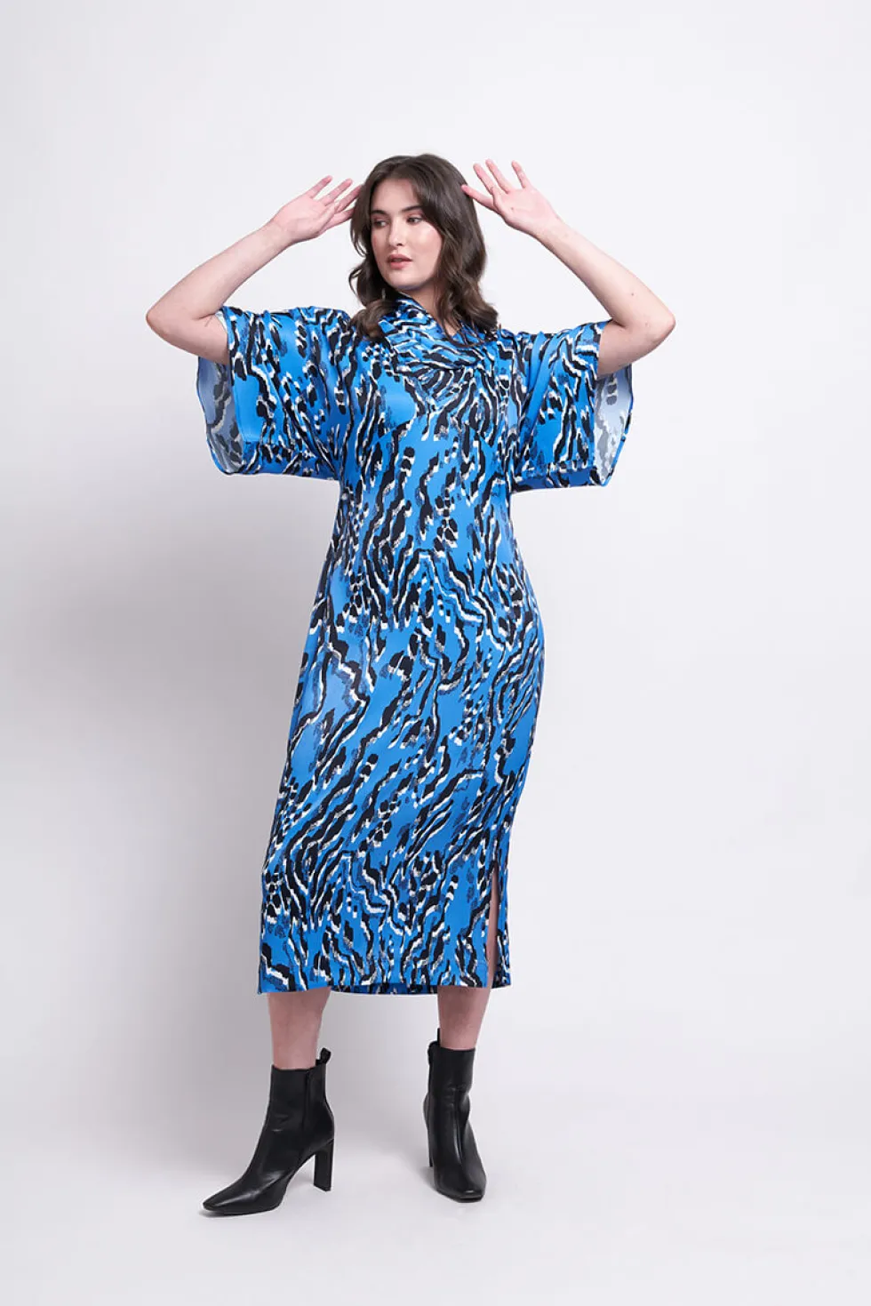 on-the-cowl-dress-dazzle-blu-hjfYlMXT-1.webp Maxi Dresses|FOIL>Foil On The Cowl Dress - Dazzle Blue