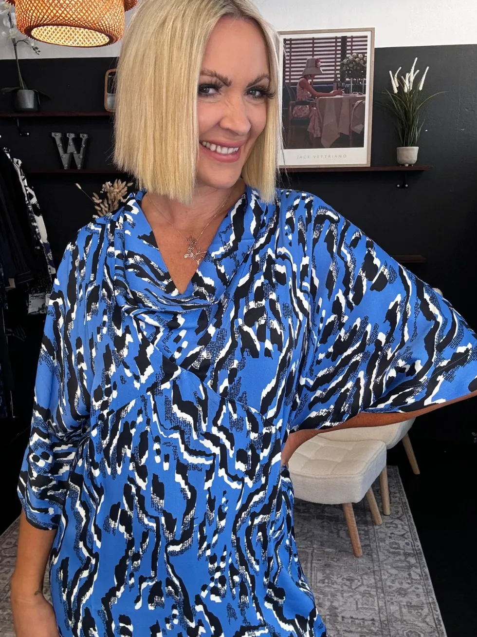 on-the-cowl-dress-dazzle-blu-hjfYlMXT-3.webp Maxi Dresses|FOIL>Foil On The Cowl Dress - Dazzle Blue