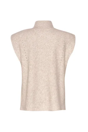 Knitwear|Madly Sweetly>Madly Sweetly Outta Way Tank - Ecru Size S