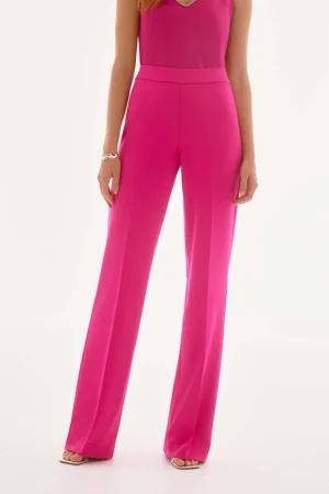 Pants Edit|Dress Pants>Joseph Ribkoff Paradise Cove Scuba Crepe Wide Leg Pants - 233787S25