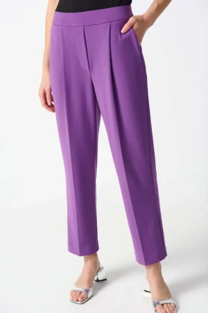 Dress Pants|Joseph Ribkoff>Joseph Ribkoff Paradiso Straight Pants - Majesty Mauve 242193