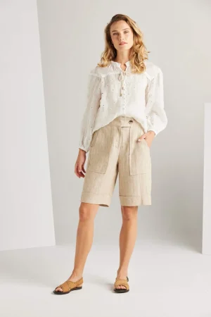 Blouses|Lania The Label>Lania Paris Shirt - Ivory Size 14