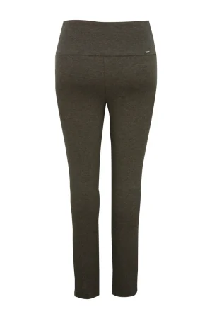 Up! Pants>Up! Pants Ponte Illusion 28In Legging - Dark Charcoal/Black Size 8