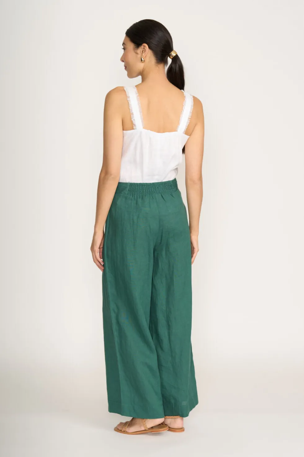 pull-together-pant-thyme-feHqAQKv-1.webp Pants Edit|Casual Pants>Foil Pull Together Pant - Thyme