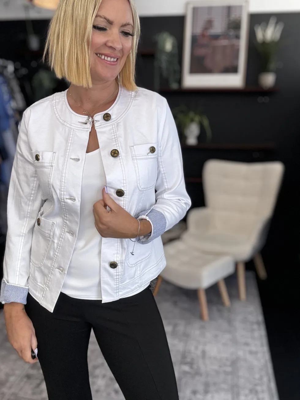 rhode-jacket-white-exVvHPDh-2.webp Jackets|Lania The Label>Lania Rhode Jacket - White