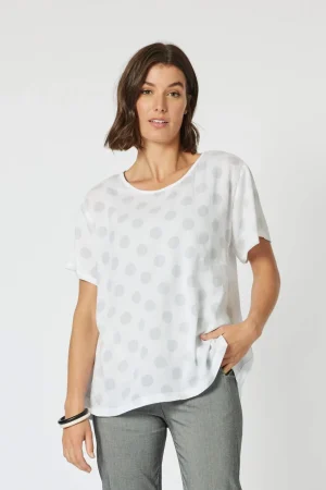 Tops|Tops>Clarity Rivera Spot Tee