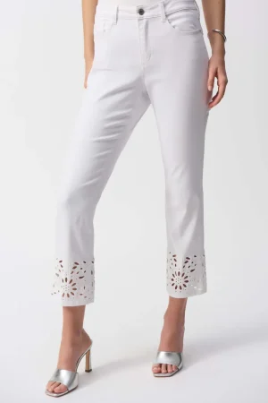 Pants Edit|Jeans>Joseph Ribkoff Santa Cruz Straight Fit Cropped Jeans 251965