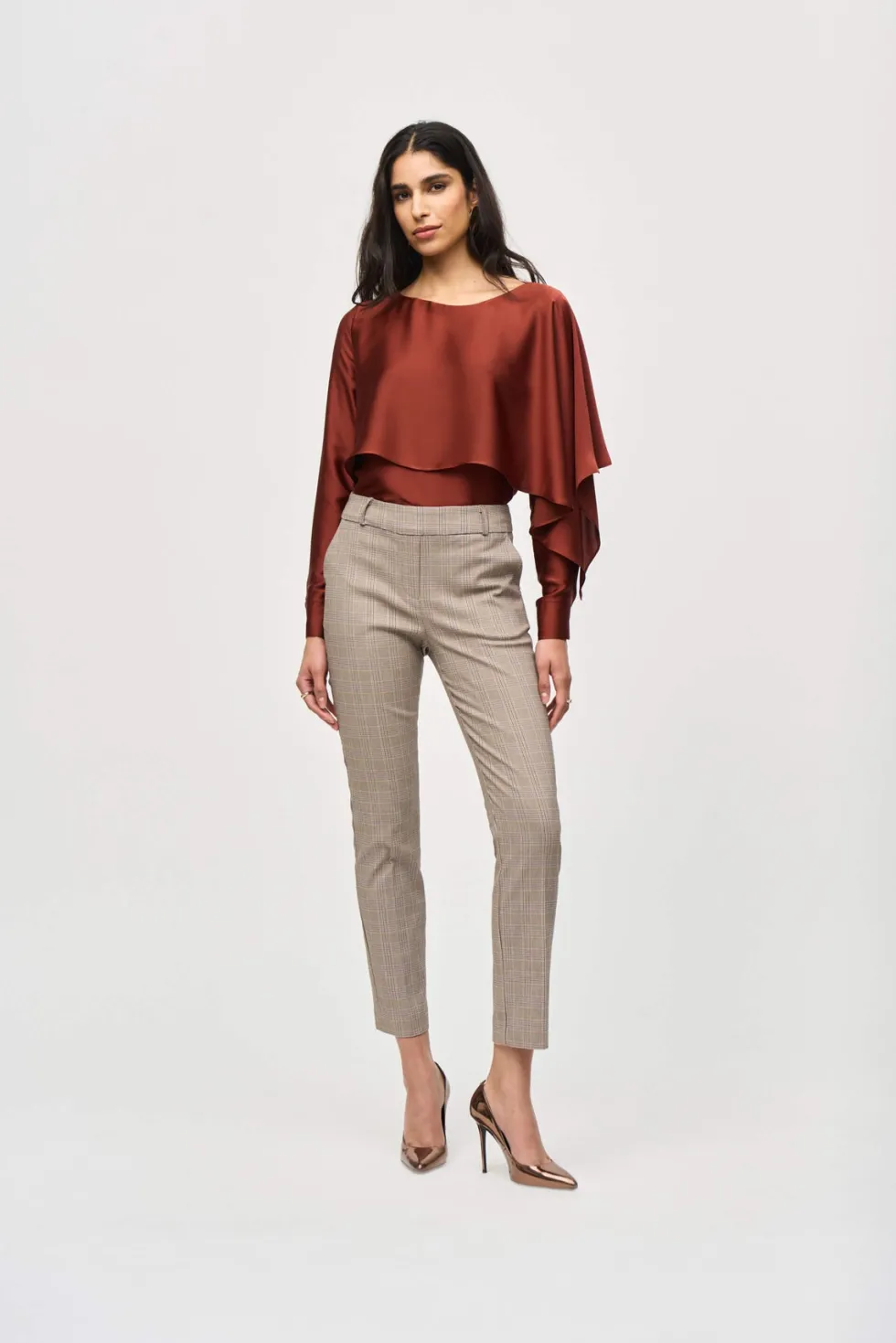 second-nature-satin-flared-cap-EixFcbxp-4.webp Blouses|Joseph Ribkoff>Joseph Ribkoff Second Nature Satin Flared Cape Top 243100 Size 10