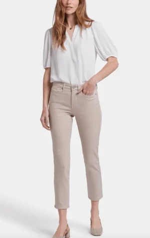 Pants Edit|Dress Pants>NYDJ Sheri Slim Ankle Jeans - Feather