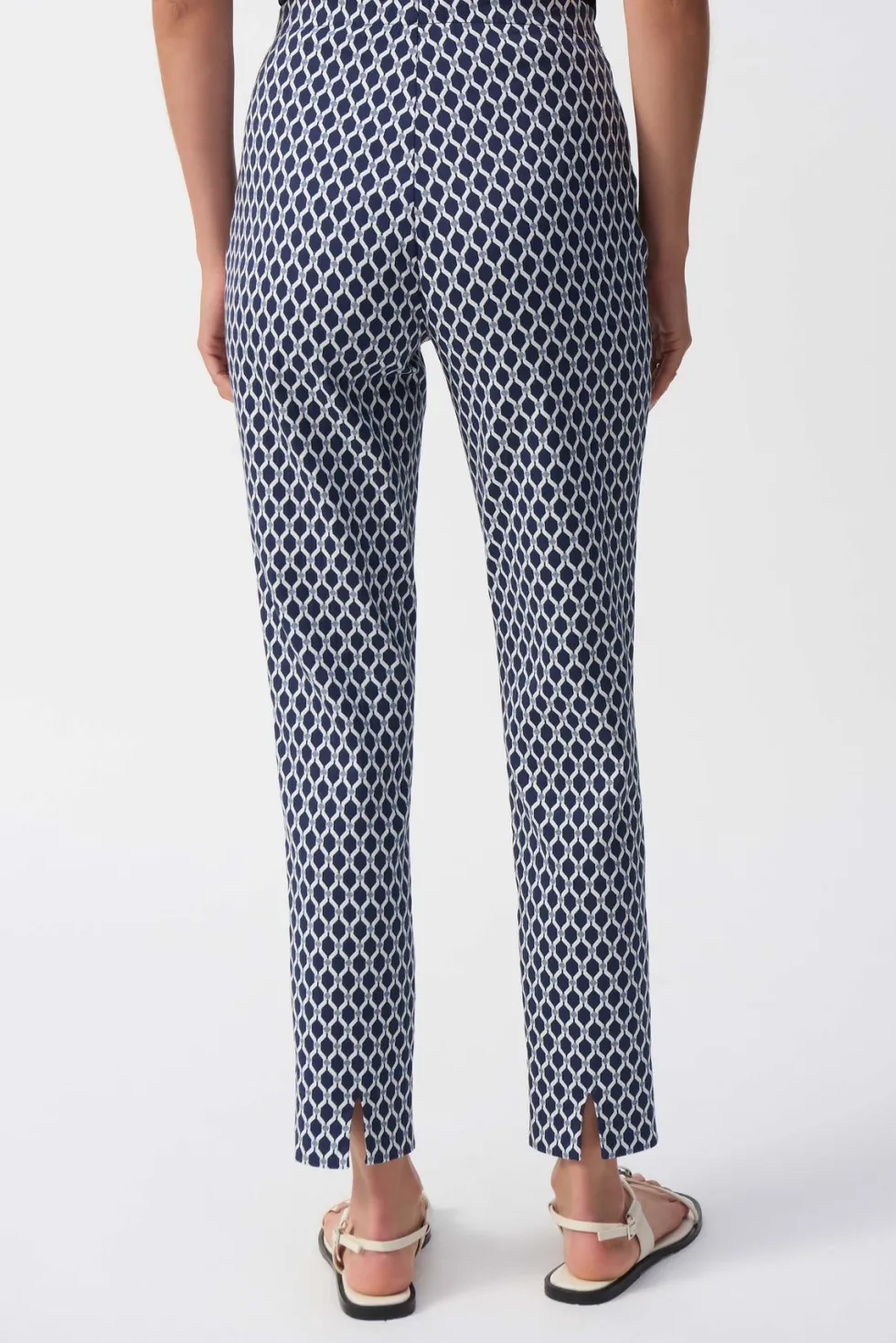 shore-club-jacquard-geometric-QRCLFRGp-3.webp Pants Edit|Joseph Ribkoff>Joseph Ribkoff Shore Club Jacquard Geometric Print Pant 251099