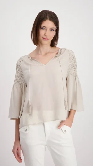 Blouses|Monari>Monari Smock Blouse