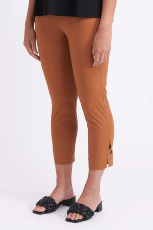 Pants Edit|Dress Pants>Foil Smooth Sailing Pant - Ginger Snap