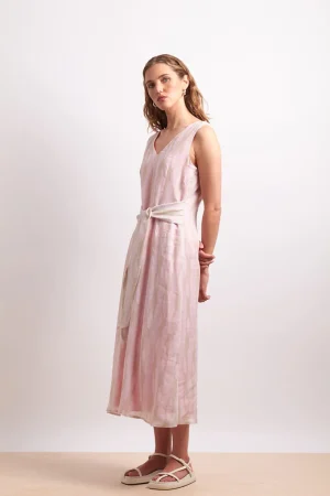 Midi Dresses|Colourful Dresses>Neris Soft Focus Dress - Sherbet