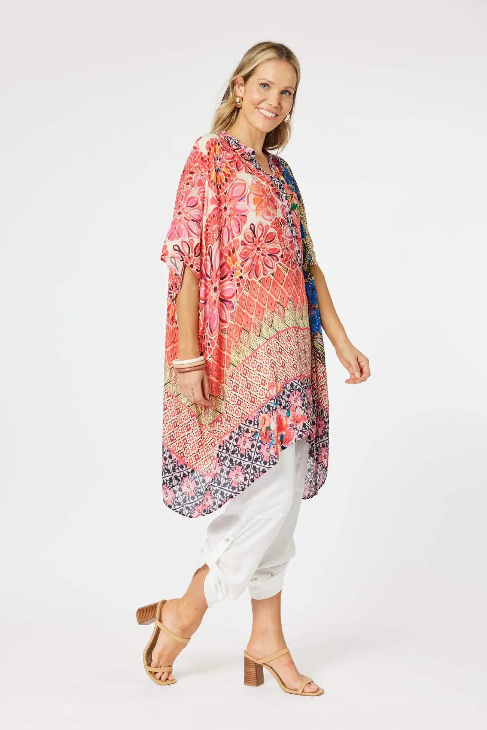 sorrento-brights-oversize-top-arJXfkFr-4.webp Kaftans & Tunics|Hammock & Vine>Hammock u0026 Vine Sorrento Brights Oversize Top
