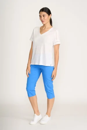 Pants Edit|Casual Pants>Foil Split Enz Pant - Regatta Blue
