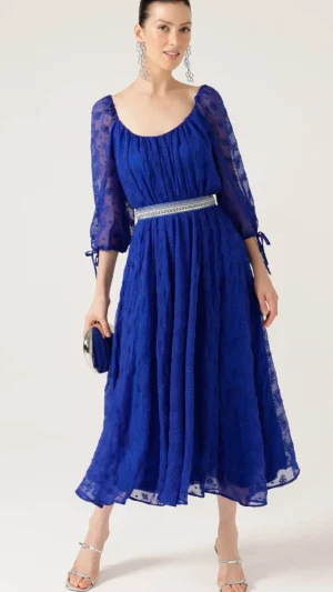 Midi Dresses|Sleeved Dresses>Sacha Drake Stellers Jay Dress