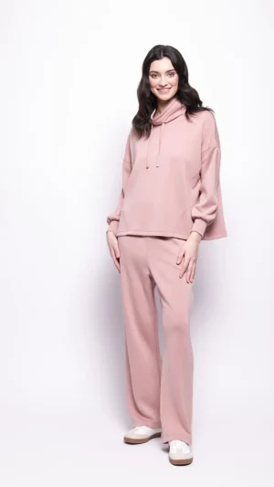 Pants Edit|Casual Pants>Foil Suite Dreams Jogger - Dusky Pink