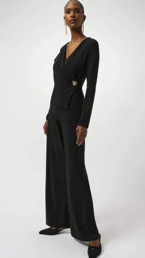 Joseph Ribkoff|Jumpsuits>Joseph Ribkoff Supernatural Wide Leg Jumpsuit 253046 Size 10