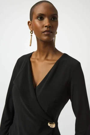 Joseph Ribkoff|Jumpsuits>Joseph Ribkoff Supernatural Wide Leg Jumpsuit 253046 Size 10