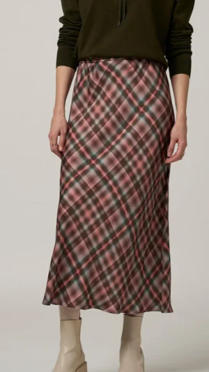 Skirts|Madly Sweetly>Madly Sweetly Thistle Skirt - Brick Multi Size 8