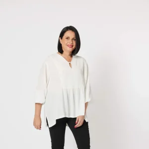 Tops|Tops>Clarity Tiffany Keyhole Top