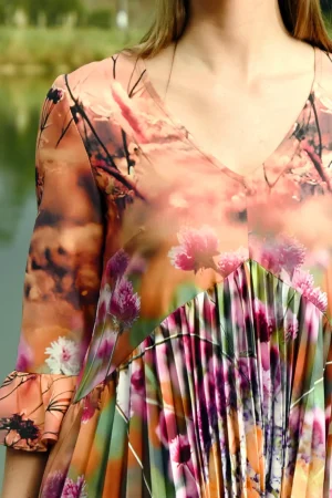 Trelise Cooper|Wedding Guest Dresses>Trelise Cooper Trick Or Pleat Dress - Curate Size S