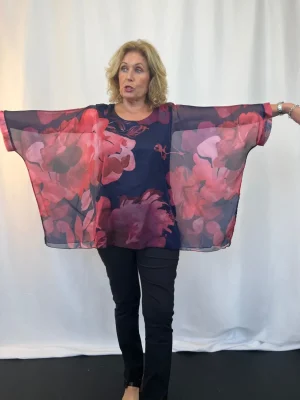 Kaftans & Tunics|Lucky Lasts>Renoma ( The Miranda Pant) Tunic Top Size 10