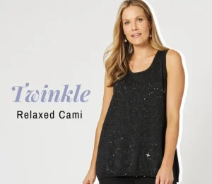 Tops|Tops>Hammock u0026 Vine Twinkle Cami- Black Size 12/14