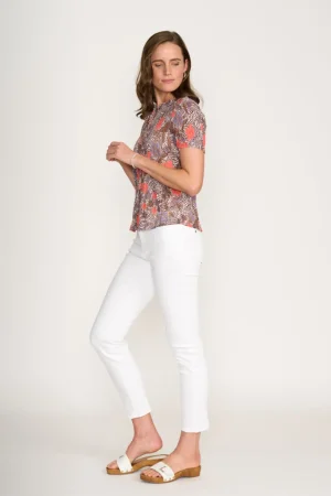 Shirts Edit|FOIL>Foil Ultimate Crush Cap Sleeve Shirt - Java