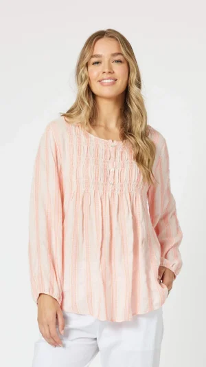 Tops|Tops>Threadz Venice Stripe Top