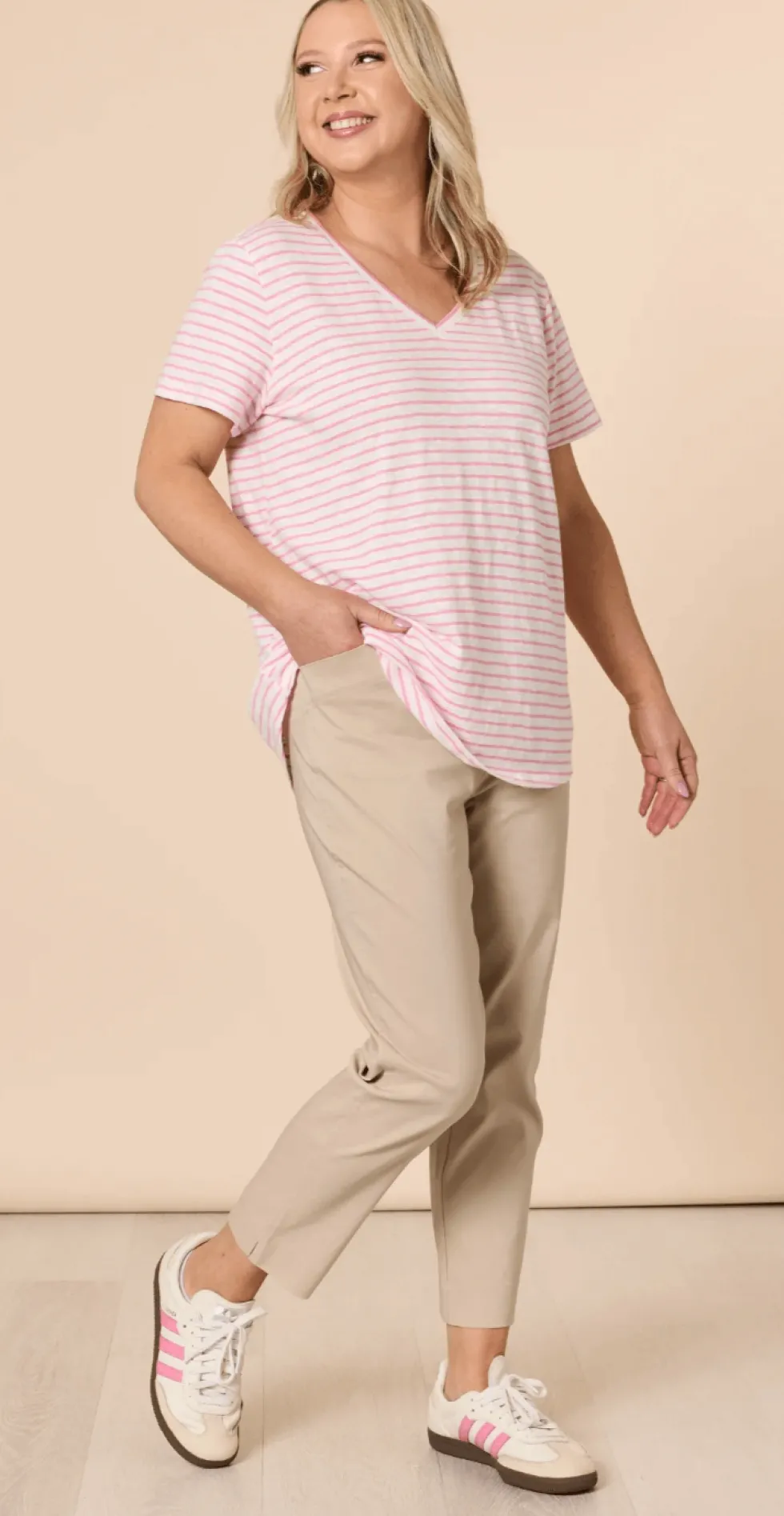 zara-stretch-pant-natural-fpRHFiie-5.webp Pants Edit|Casual Pants>Threadz Zara Stretch Pant - Natural